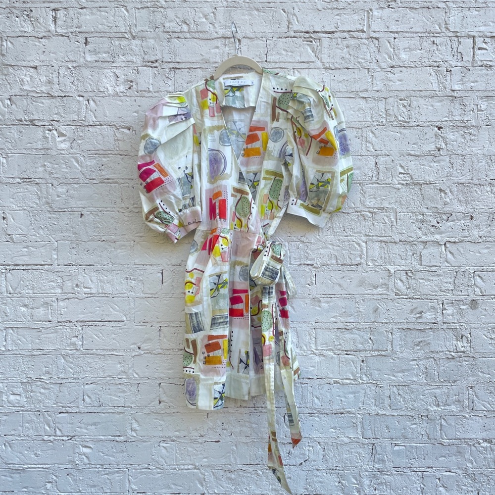 NWOT Hunter Bell Mini Wrap Dress - Size XS